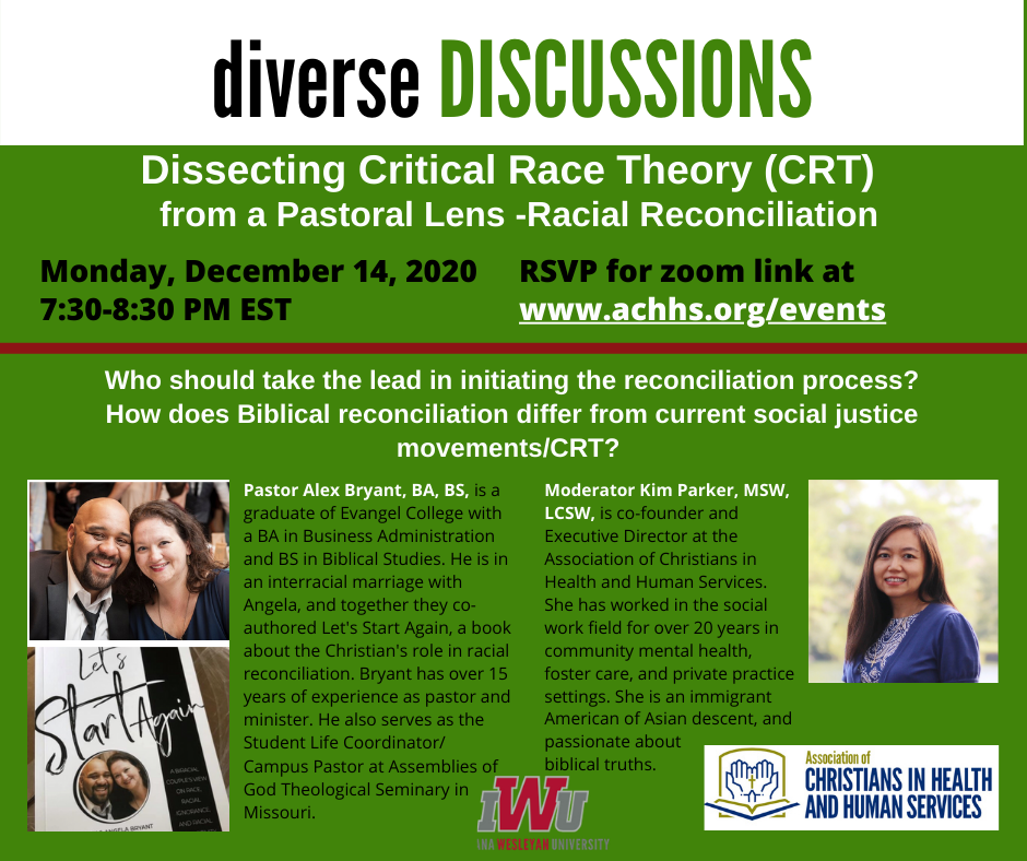 Dissecting Critical Race Theory from a Pastoral Lens–Racial Reconciliation