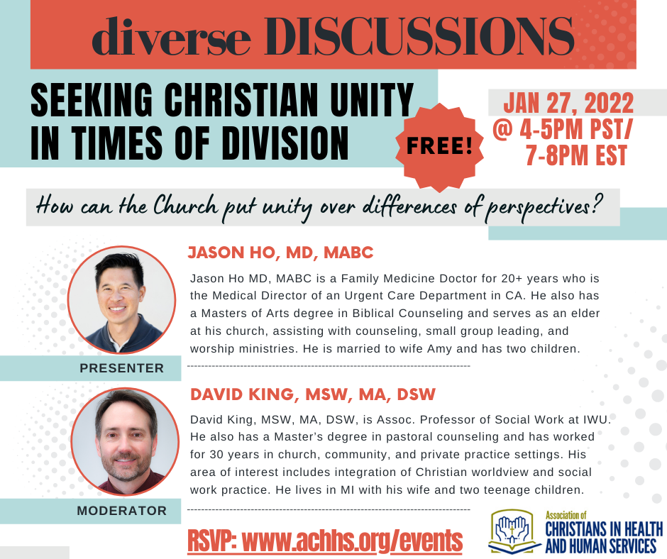 Seeking Christian Unity in Times of Division